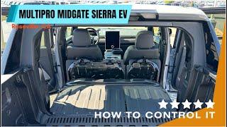 How to control the Multipro Midgate on Sierra EV.