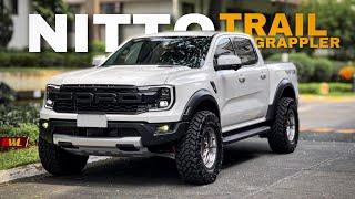 Tire Upgrade on the Ranger Raptor 2024 I Nitto Trail Grappler M/T