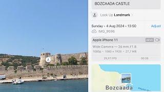 Explore BOZCAADA CASTLE: A Journey Through Time #AegeanIsland #HistoricalTravel #FortressExploration