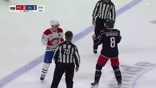 Brendan Gallagher Drops The Gloves With Zach Werenski