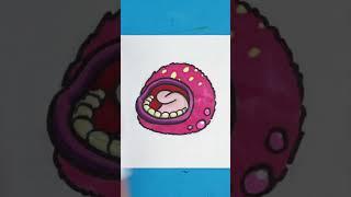 My Singing Monsters Maw Singing Easy Flipbook Animation #shorts #mysingingmonsters