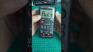 I don't know if U’ve noticed,  in this video, the multimeter doesn't require manual gear switching.