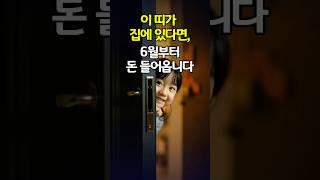 이 띠가 집에 있다면, 6월부터 돈복 터집니다.