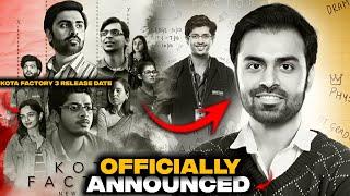 Kota Factory Season 3 Release Date Announced|Kota Factory 3 Release Date|Netflix India|Jeetu Bhaiya