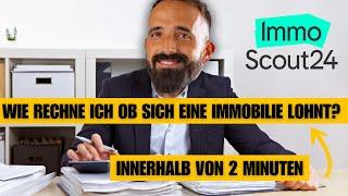 LOHNEN SICH IMMOBILIEN VON IMMOSCOUT? IN UNTER 2 MINUTEN BERECHNEN!