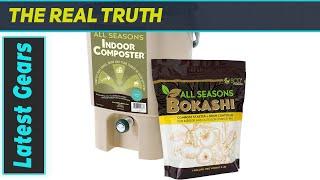 All Seasons Indoor Composter Starter Kit Best Kitchen Composting Solution!