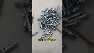 Get these Metal Drywall Anchors that are a must-have for building️ #tools #besttools