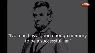 Best Quotes By Abraham Lincoln | Quotes By Abraham Lincoln | Quotes On Life