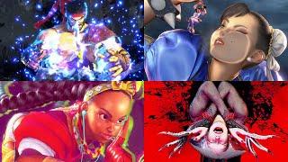 Street Fighter 6: All Supers & Critical Arts | No HUD / No BGM 4K 60ᶠᵖˢ