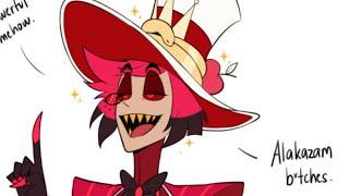 alastor is wearing lucifers hat?! - hazbin hotel comic dub