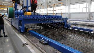 Machine system for precast concrete road