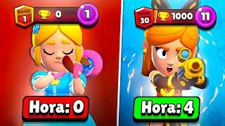 CRIEI uma CONTA de PIPER e subi PARA O RANK 30 em 4 HORAS no COMBATE!