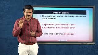 06. Errors in Quantitative Chemical Analysis#ch08sp #swyamprabha