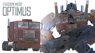 OPTIMUS PRIME(Evasion mode) - Short Flash Transformers Series