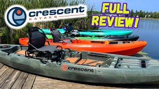 Crescent Kayaks Reviewed!  Shoalie, Lite Tackle II, CK1, And Crew!