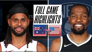 USA Vs Australia Full Game Highlights | | USAB SHOWCASE | Fiba Basketball