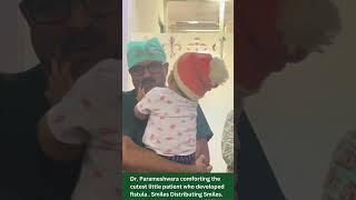 Doctor Of Smiles Hospitals Comforting The Kid With Recurrent Fistula #shorts