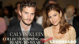 (LEGENDADO) #tb | Jamie Dornan & Eva Mendes | Calvin Klein Show Spring 2010 | New York (2009) 