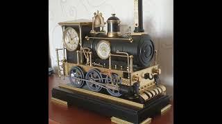 French Industrial Locomotive Clock Restoration