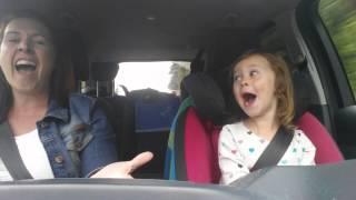 Mummy and daughter sing Let it GO, loudly! :)