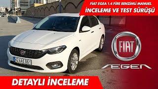 Fiat egea 1.4 Fire 95 HP Benzinli İnceleme ve test sürüşü | 2019 Fiat egea | Yeni egea