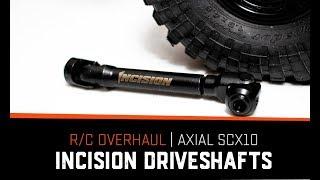 Axial SCX10 Overhaul - Incision (Vanquish) Driveshafts