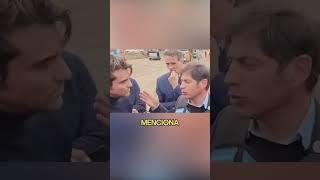 KICILLOF LE PARÓ EL CARRO A PERIODISTA LIBERTARIO FANÁTICO DE MILEI: "ESO NO ES ASÍ"