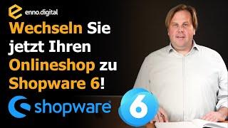 Wechseln Sie jetzt Ihren Onlineshop zu Shopware 6!