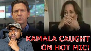 Ron DeSantis EXPOSES Kamala After She HUMILIATES Herself On Hot Mic In SCRIPTED Hurricane Meeting!