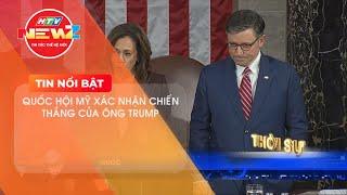 QUỐC HỘI MỸ XÁC NHẬN CHIẾN THẮNG CỦA ÔNG TRUMP