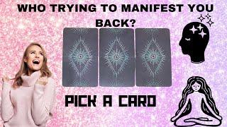 WHO’S TRYING TO MANIFEST YOU BACK?|PICK A CARD|