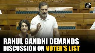 “Questions are being raised…” LoP Rahul Gandhi demands discussion on voter's list in Lok Sabha