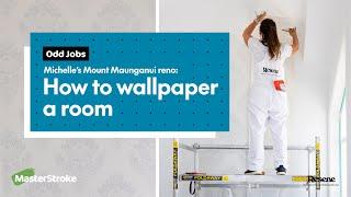 Odd Jobs - How to wallpaper a room