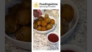 Homemade Crispy Potatoes Balls