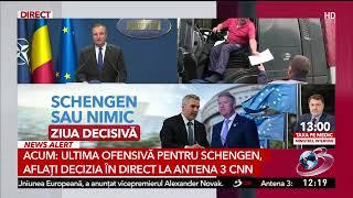 Nicolae Ciucă, despre aderarea la Schengen