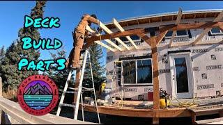 Building a Deck Part 3 | Alaska Off Grid Homestead