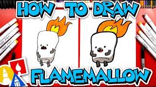 How To Draw Flamemallow From YouTube Kids App