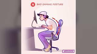 Good Gaming Posture (TG animation)