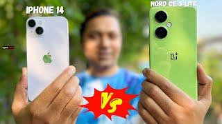 OnePlus Nord CE 3 Lite 5G vs iPhone 14 Camera Comparison | OnePlus Nord CE 3 Lite 5G Camera Test