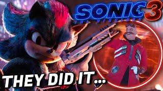 Sonic Movie 3 Trailer Breakdown & Easter Eggs (SHADOW GETS A GUN)