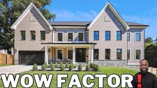 New Homes in Maryland | Inside A STUNNING  | Luxury Home | ROCK CREEK HILLS| Kensington MD #newhomes