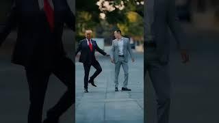 Elon Musk vs Trump Dance AI Secret @aifactorytv #shorts