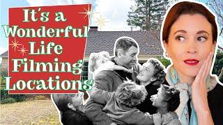 It's a Wonderful LIFE FILMING LOCATIONS (Martini's House & MORE) THEN & NOW