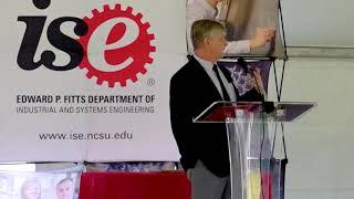 Patrick Murray | NC State ISE Distinguished Alumnus Award Acceptance Speech