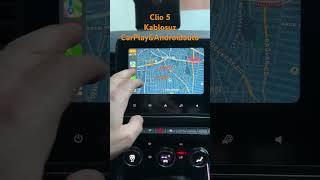 Clio 5 kablosuz CarPlay ve Androidauto Aktif Ettik #carplay #androidauto #clio5