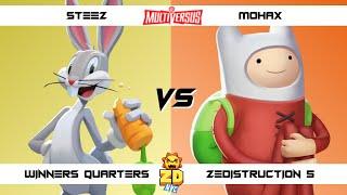 ZEDISTRUCTION 5 Winners Quarters Steez (Arya, Bugs) vs mohax (Finn) MultiVersus Tournament