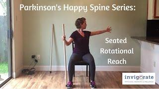 Parkinson's Exercise for Trunk Rigidity - Seated Rotational Reach