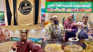 Famous Katta Karahi of Sadiqabad | Delicious taste of Desi Punjabi Cuisine of Al Makkah Katta Karahi