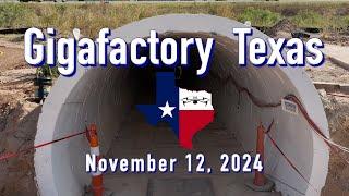 "Tunnel Work"  Tesla Gigafactory Texas  11/12/2024  9:54AM