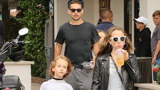 Tobey Maguire And Jennifer Meyer Picture Perfect Co-Parenting In Malibu